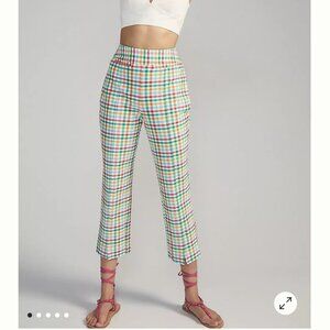 Maeve Grace Gingham Capri Pant